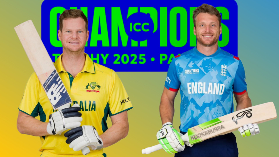 ICC Champions Trophy 2025: Australia vs England Match Preview