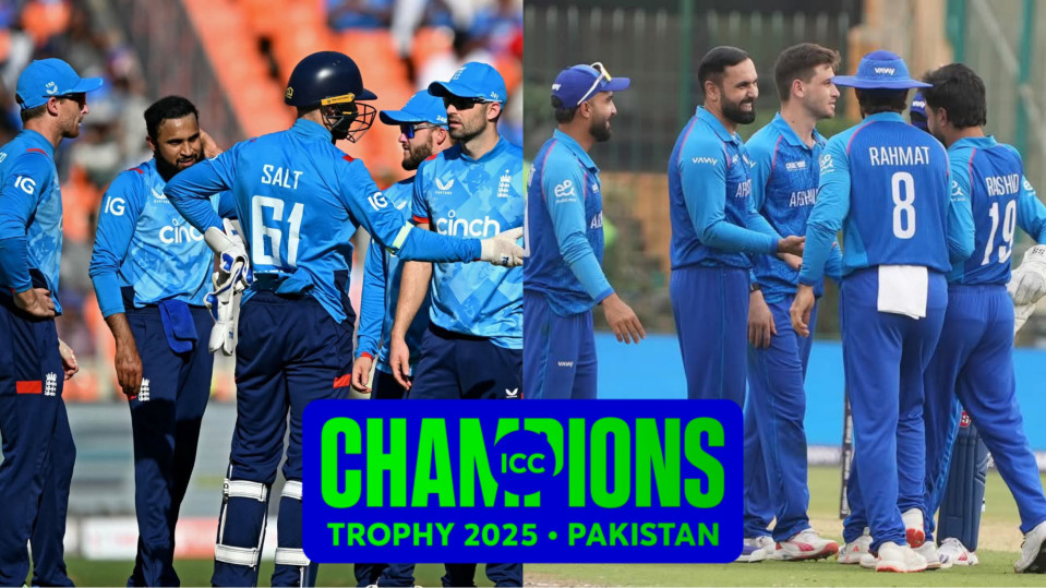 ICC Champions Trophy 2025: Afghanistan vs England Match Preview