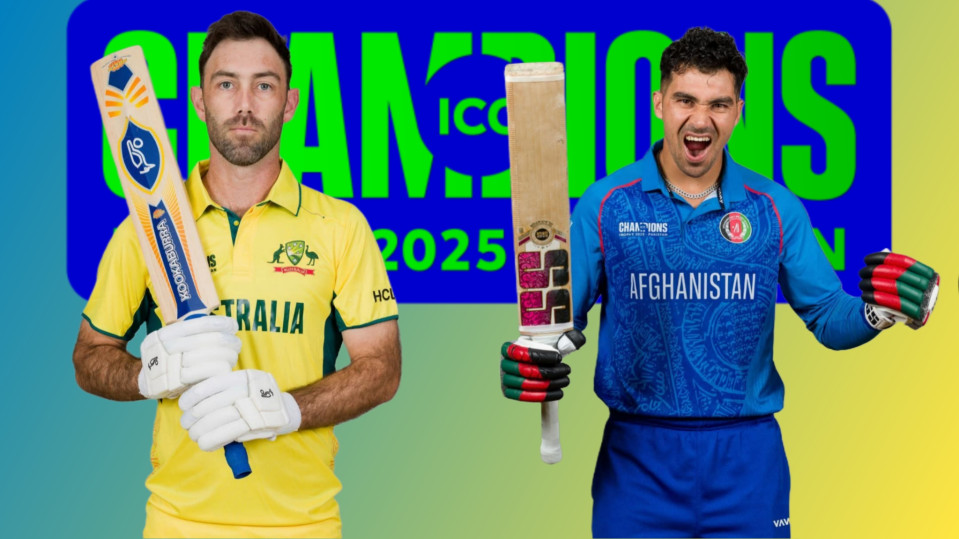 ICC Champions Trophy 2025: Afghanistan vs Australia Match Preview