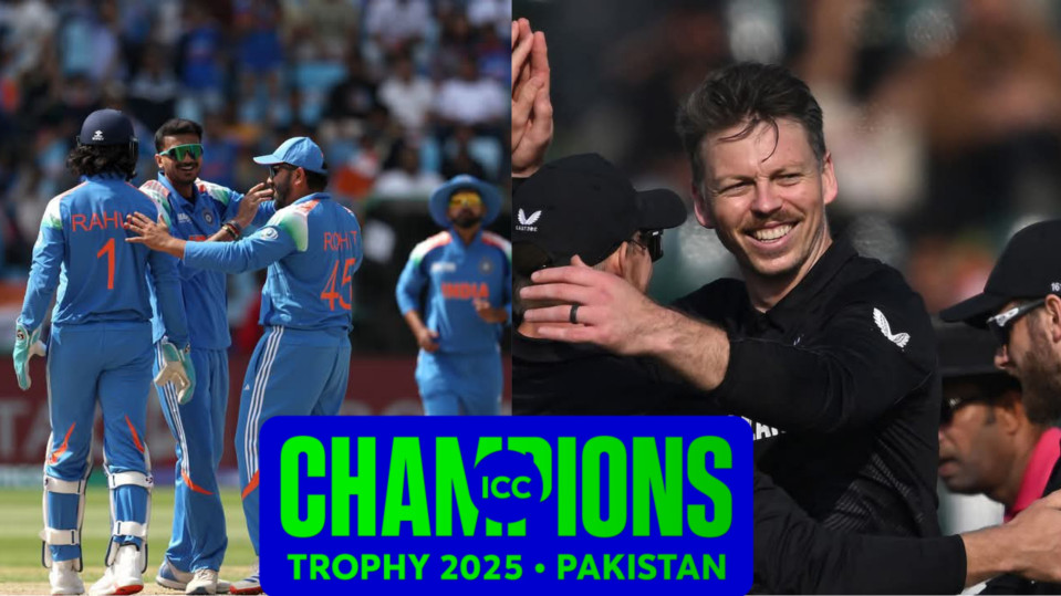 ICC Champions Trophy 2025: India vs New Zealand Champions Trophy Match Preview