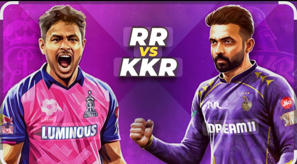 TATA IPL 2O25: Rajasthan Royals vs Kolkata Knight Riders Match Preview