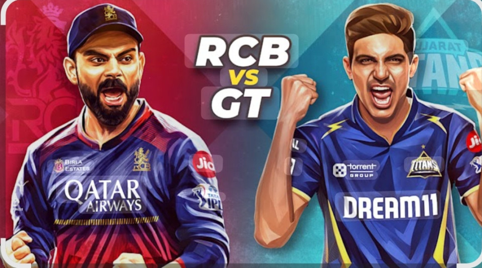 TATA IPL 2O25: Royal Challengers Bengaluru vs Gujarat Titans Match Preview