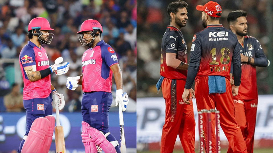 TATA IPL 2O25: Rajasthan Royals vs Royal Challengers Bengaluru Match Preview