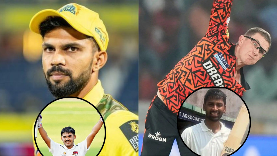 Two More Replacement Players in TATA IPL 2O25 for CSK and SRH