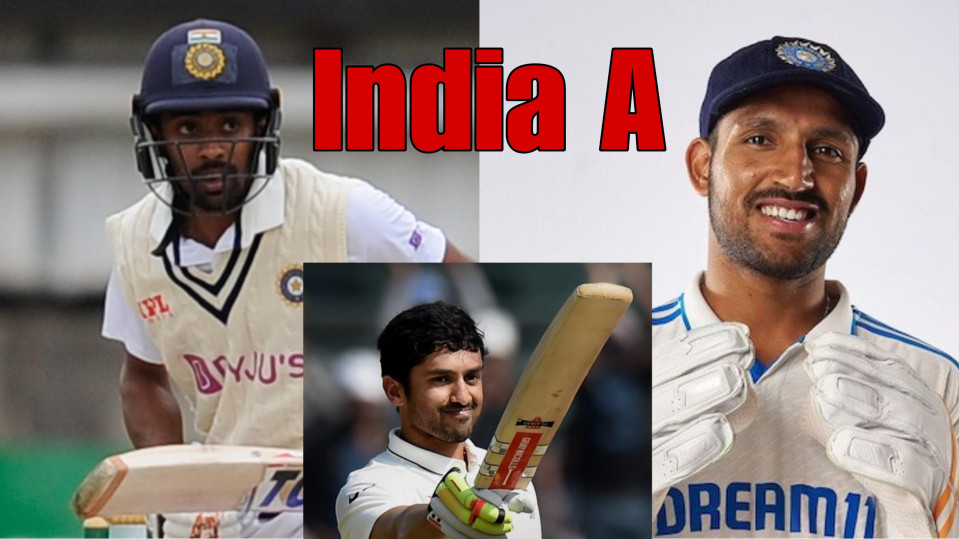 BCCI Announced India&nbsp;A&rsquo;s Squad for Tour of England
