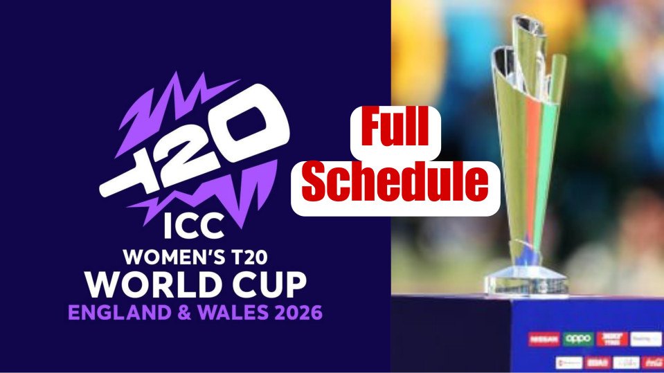 Full Schedule for the ICC Women&rsquo;s T20 World Cup 2026 has been Announced