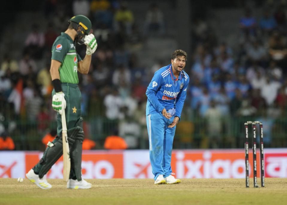 Kuldeep Yadav&#39;s stats against Pakistan in the Asia Cup