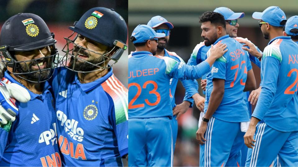 India Beat Australia by 9 Wickets in the 3rd ODI, Help of a Brilliant Partnership Between Rohit and Kohli
