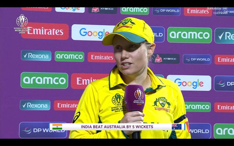 IND-W vs AUS-W: Alyssa Healy’s Subtle Post-Match Remark Leaves Fans Wondering About His Future