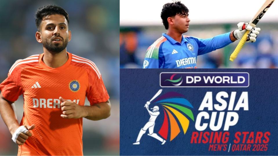 BCCI Announced India Squad for Rising Stars Asia Cup 2025