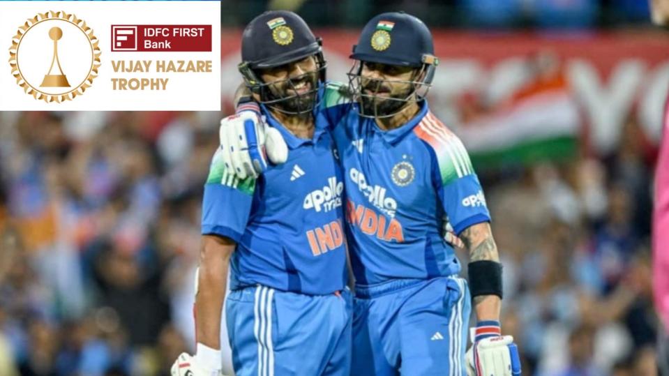 Rohit Sharma is Set to Play Vijay Hazare Trophy, Till Now No Clarity on Kohli
