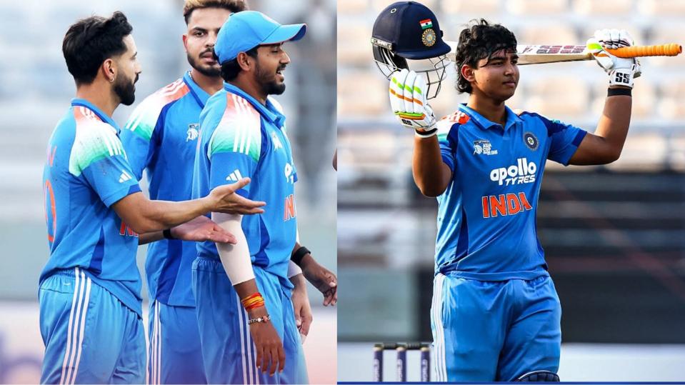 Vaibhav Suryavanshi Shone with a 144-Run Knock as India A Beat UAE by 148 Runs