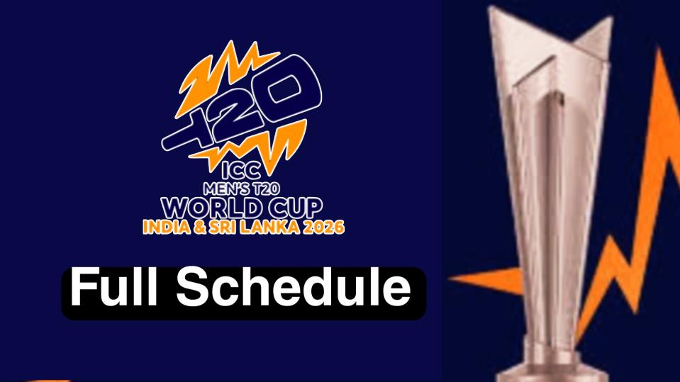 Groups and Fixtures for ICC T20 World Cup 2026 Has Been Revealed