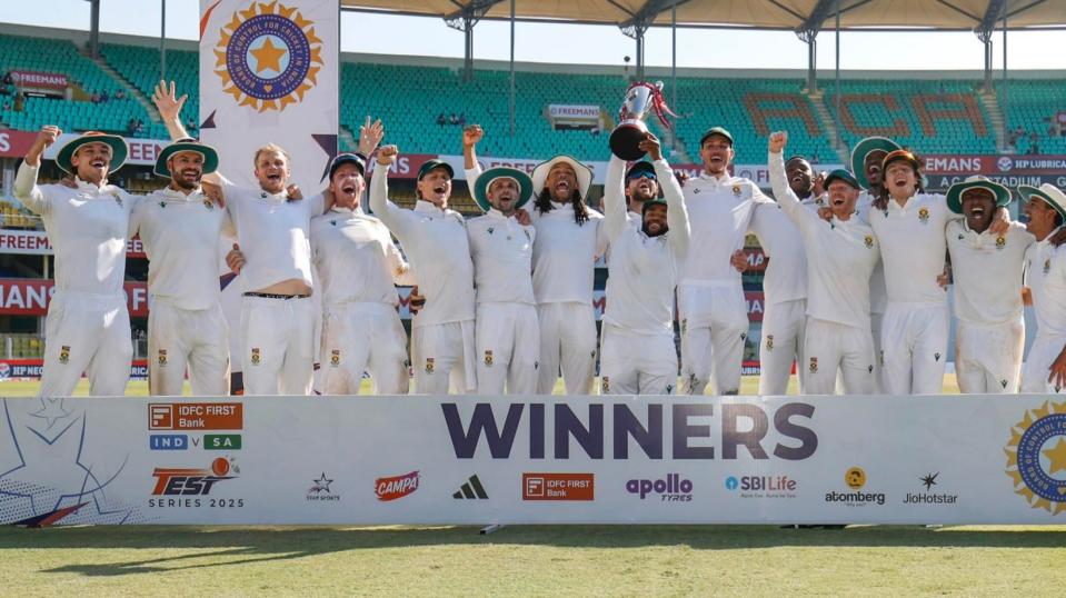 South Africa Crush India by 408 Runs and Seal 2-0 Series Clean Sweep