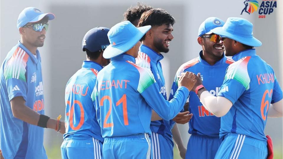 India Beat Arch-Rival Pakistan by 90 Runs in U-19 Asia Cup Group Stage Match