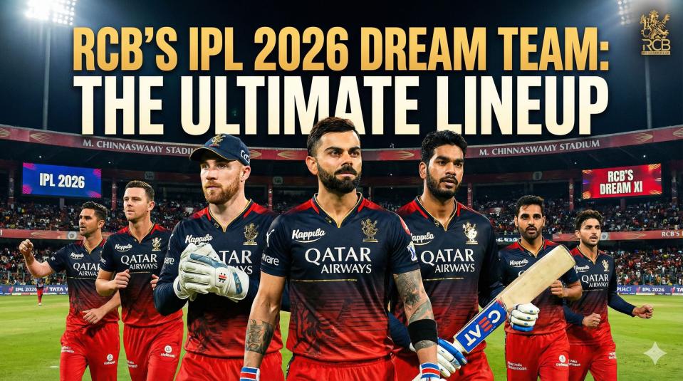 RCB Best Playing XI IPL 2026: Strongest Predicted Lineup