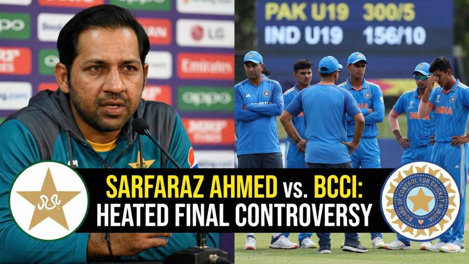 Sarfaraz Ahmed Slams India&rsquo;s 'Unethical' U-19 Asia Cup Conduct: What Really Happened?