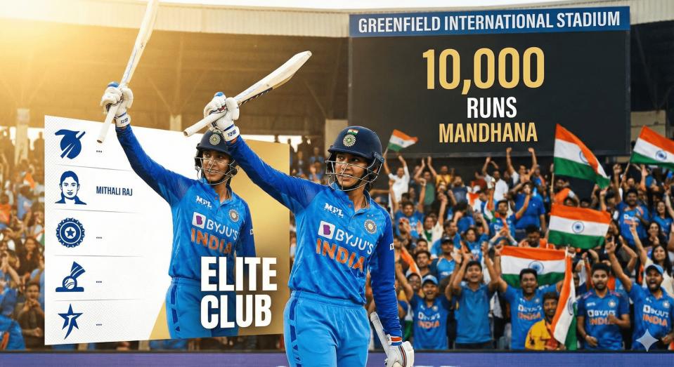 Smriti Mandhana Scripts History: Joins 10K Club &amp; Rivals Mithali Raj&rsquo;s Legacy