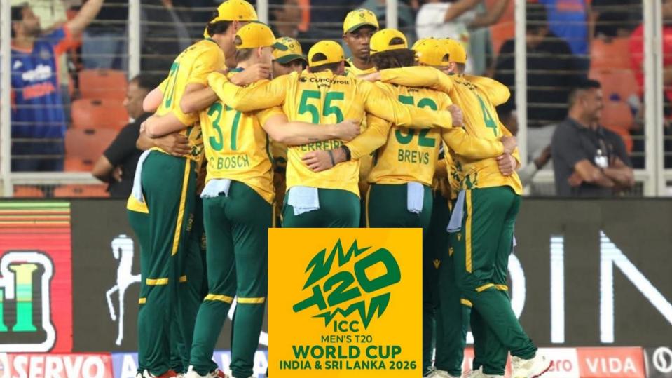 South Africa Have Named a 15-Member Squad for the Upcoming ICC Men's T20 World Cup