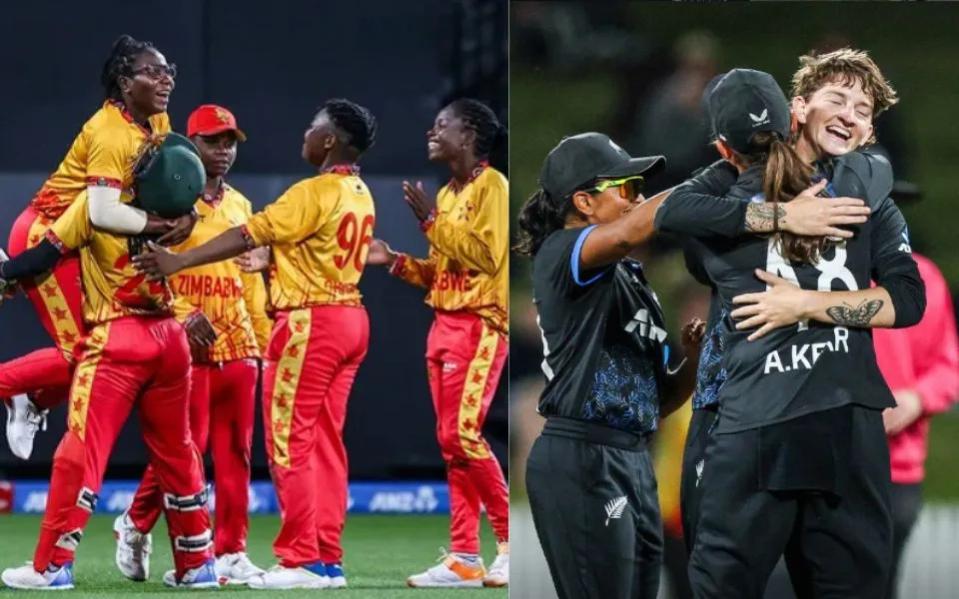 Jessica Kerr and Nensi Patel help New Zealand beat Zimbabwe in the third T20I and win the series 3-0