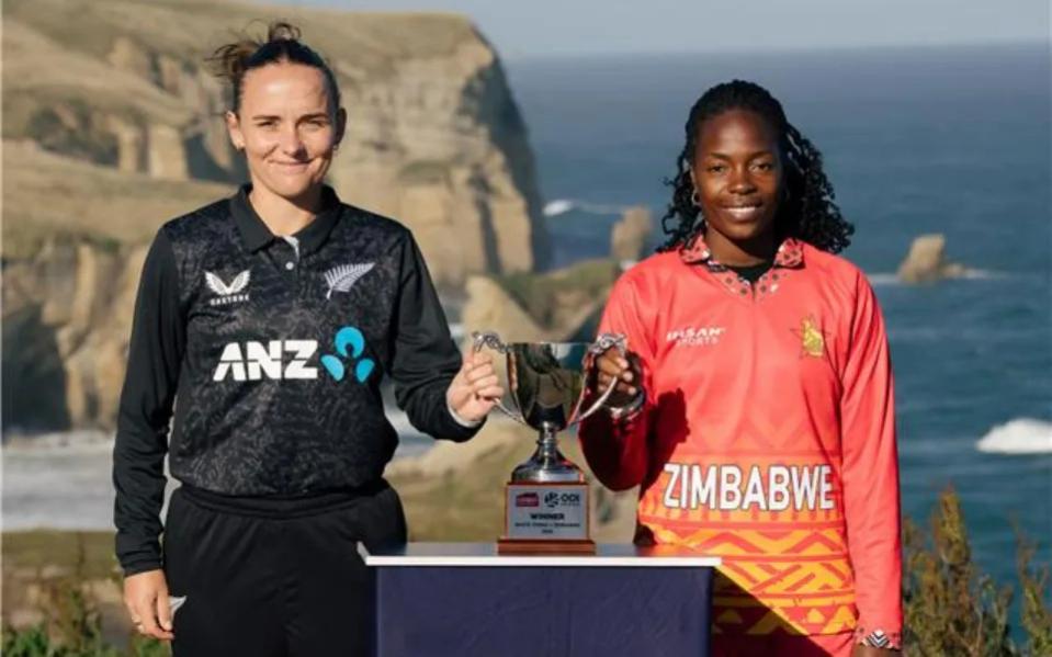 New Zealand dominate Zimbabwe in the first ODI to register a 180-run win