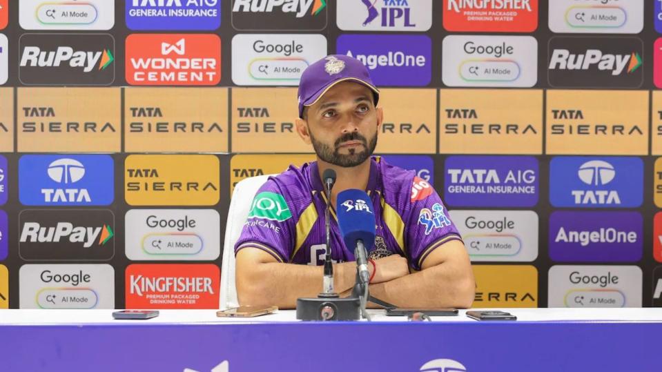 Criticism on batting approach amidst KKR's disastrous IPL 2026 start? Captain Ajinkya Rahane responds