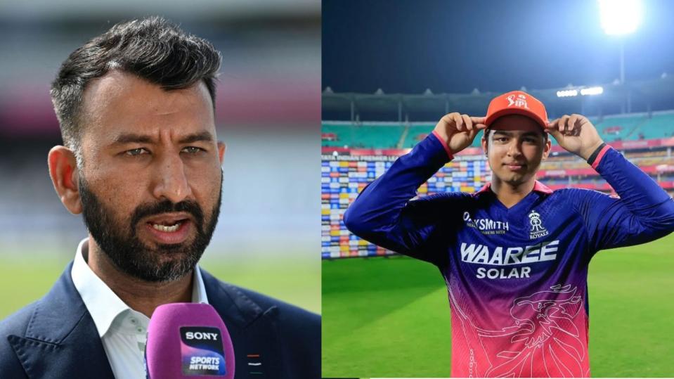 Cheteshwar Pujara does not pick Vaibhav Sooryavanshi in India's predicted XI in the T20Is against England