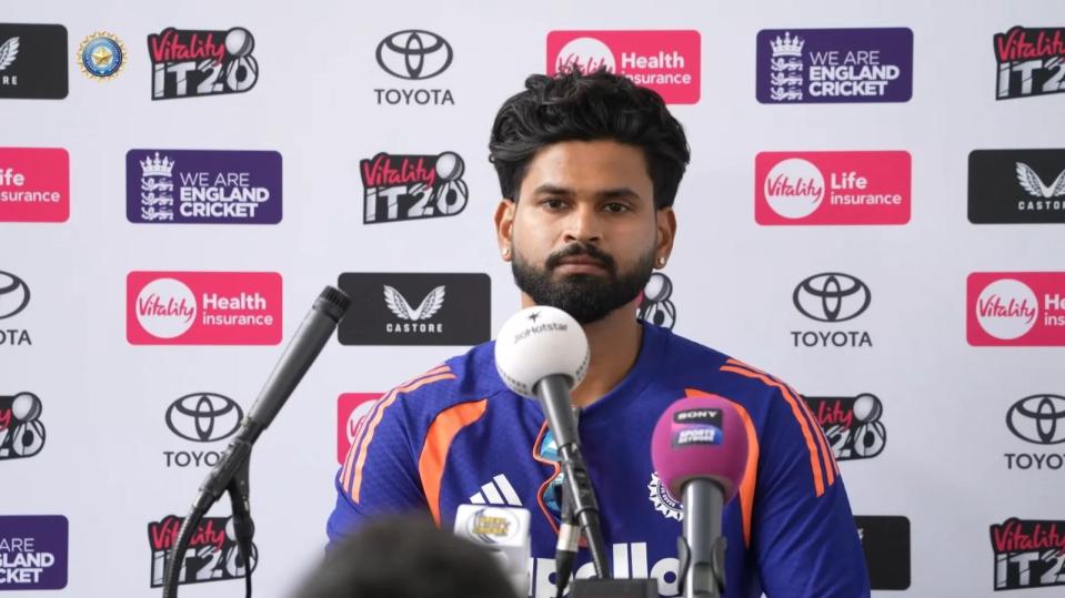 Shreyas Iyer breaks the silence on the Ireland loss ahead of the T20I series against England