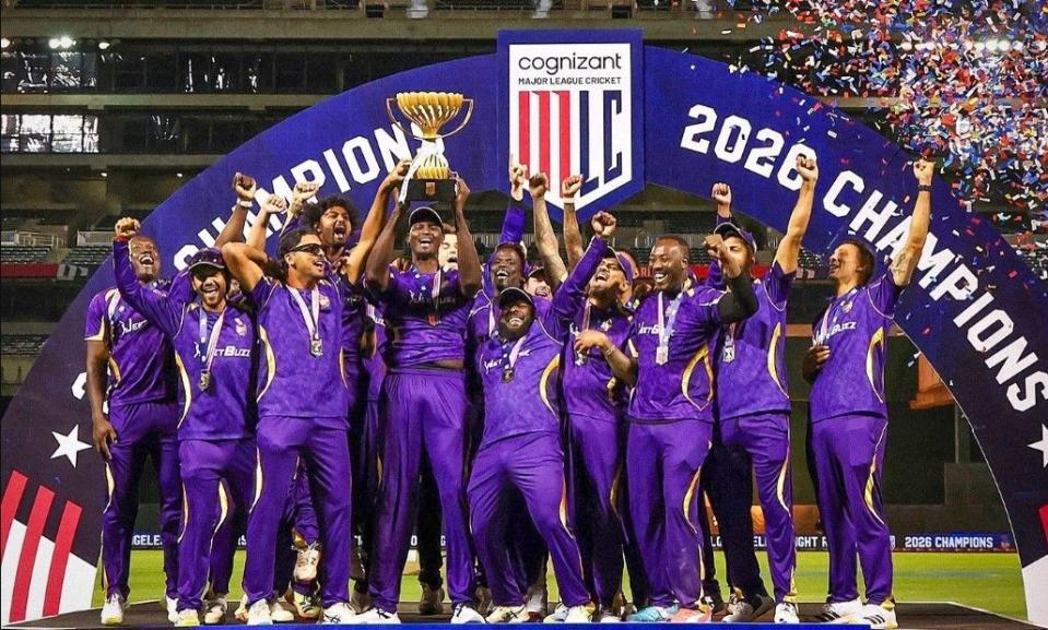 LA Knight Riders win their first MLC title in last ball thriller