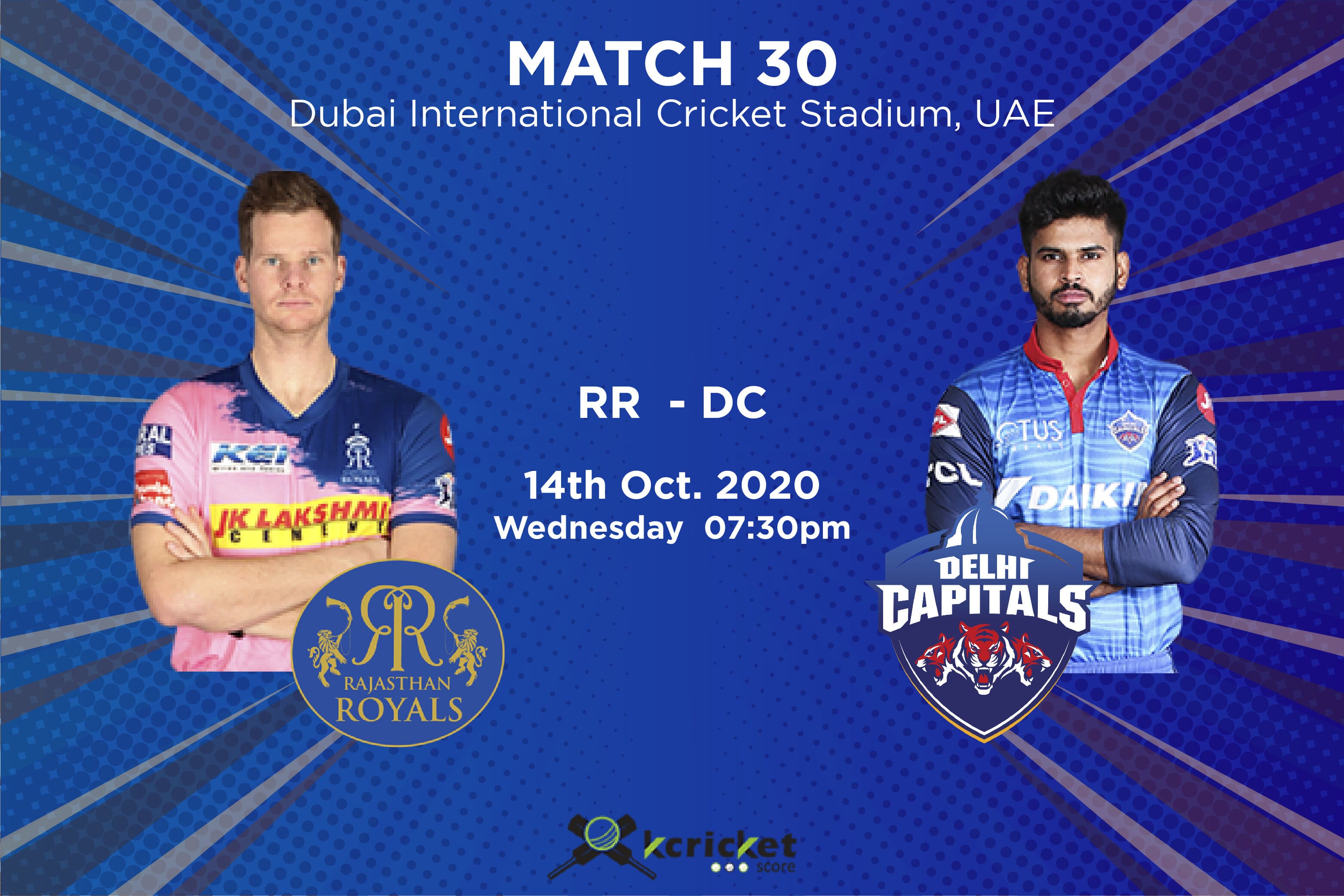 IPL 2020 Match 30: DC vs RR, Fantasy XI, Playing XI, Weather Report