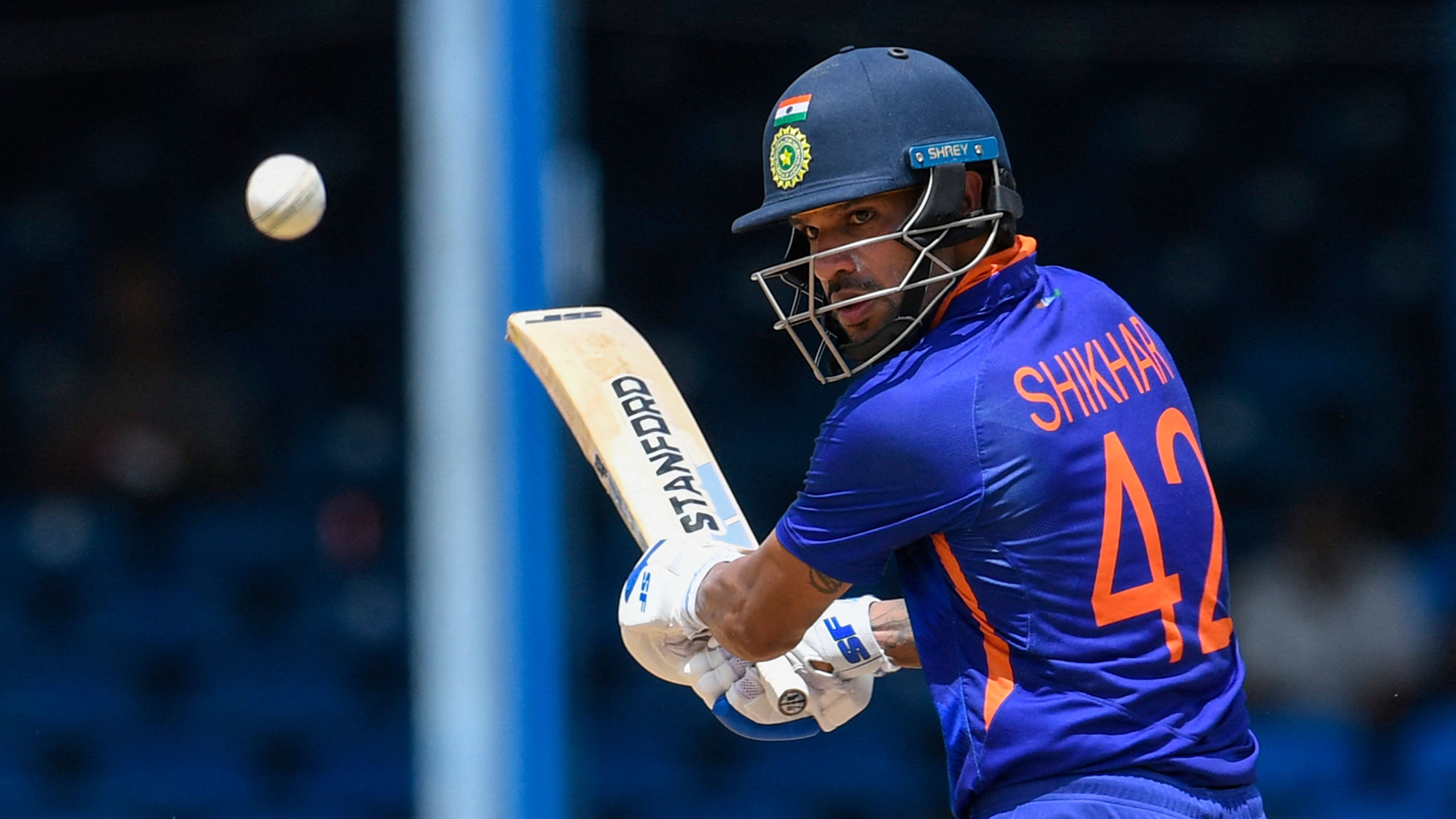 <p>Rohit and Dravid supported me, telling me that my goal should be the 2023 ODI World Cup: Shikhar Dhawan</p>
