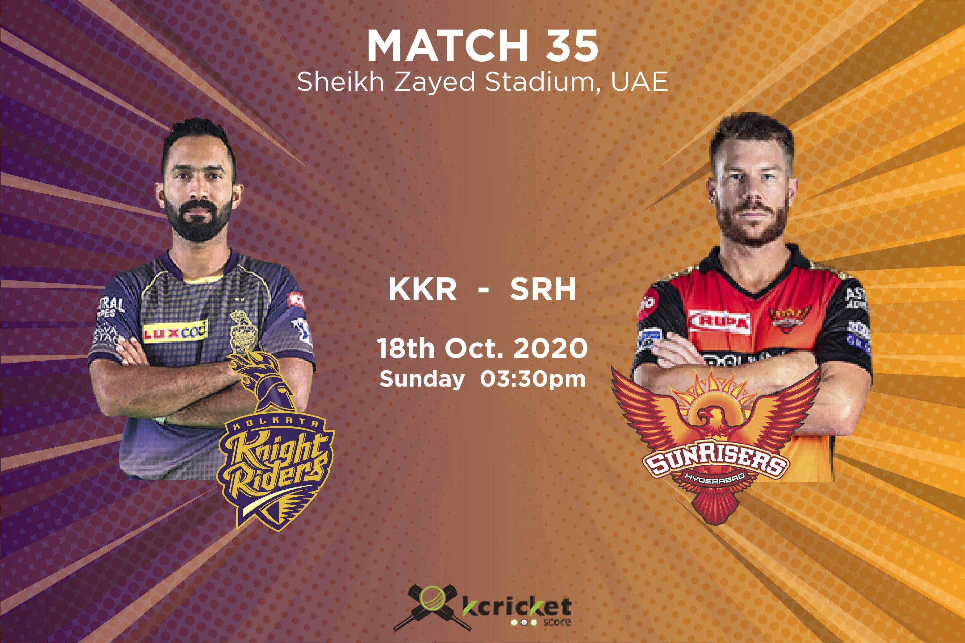 IPL 2020 Match 35: SRH vs KKR, Head to Head, Fantasy XI, Weather Report