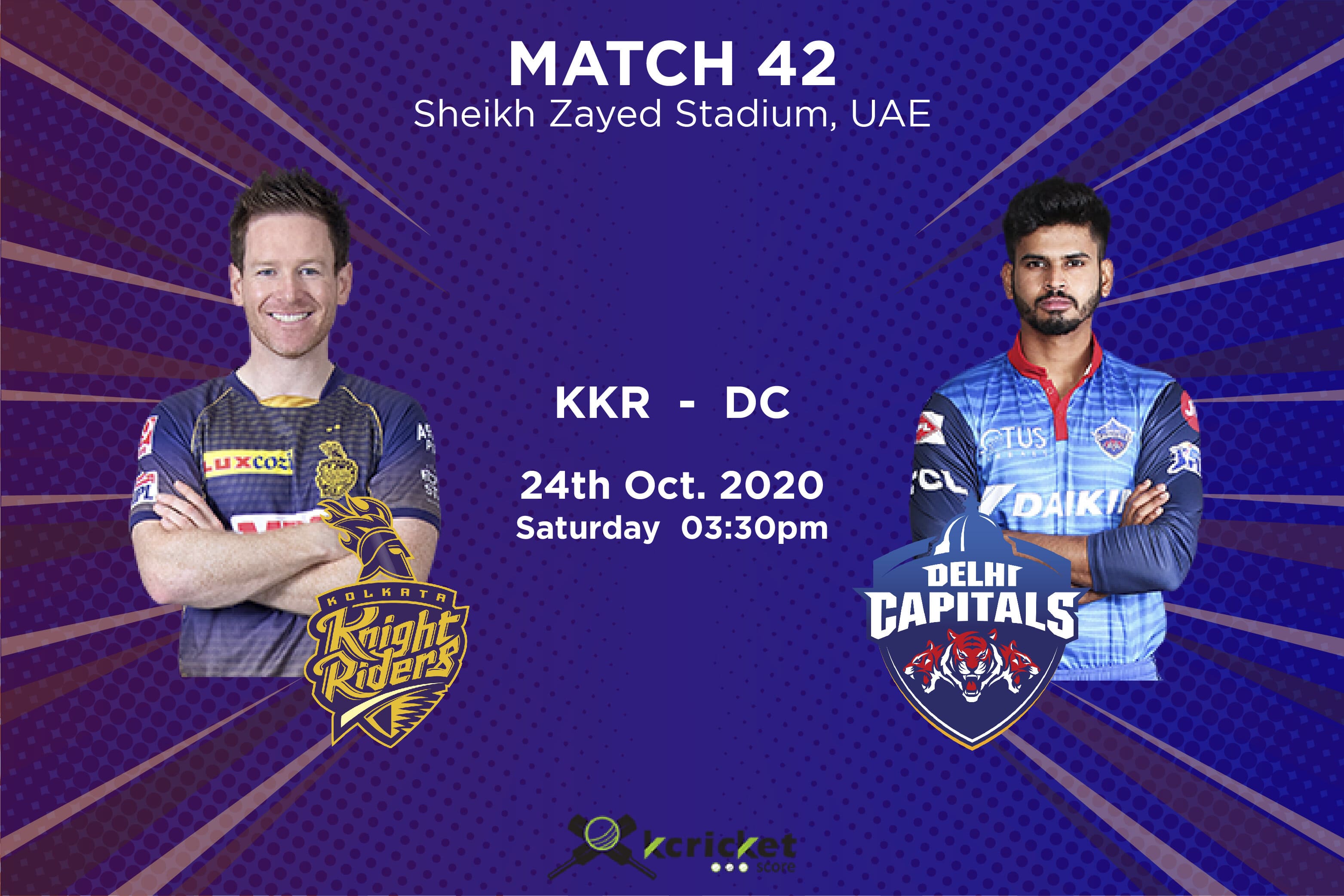 IPL 2020: KKR vs DC, Predicted Playing XI, Pitch and Weather Report