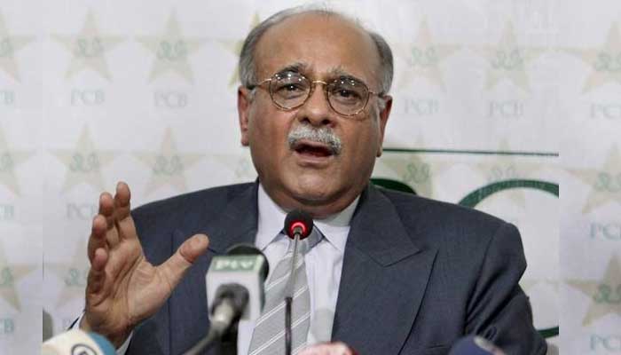 <p>Najam Sethi, chairman of the PCB, denies any talks about the ODI World Cup.</p>
