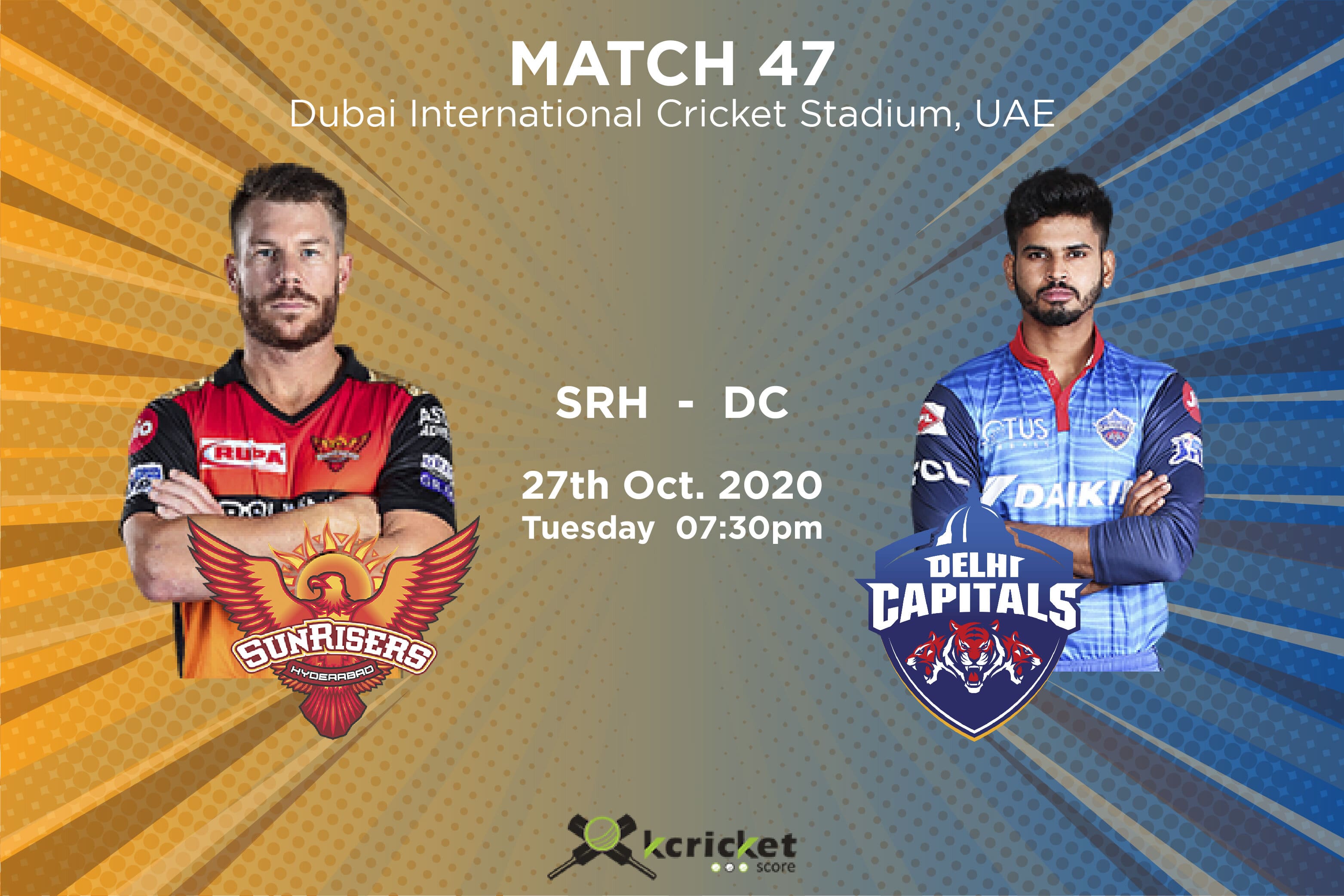 IPL 2020: SRH vs DC, Match Prediction, Fantasy XI