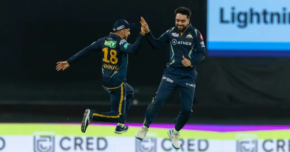 <p>GT vs KKR, IPL 2023: In a thrilling match, Rashid Khan gets his first hat-trick of the IPL 2023.</p>