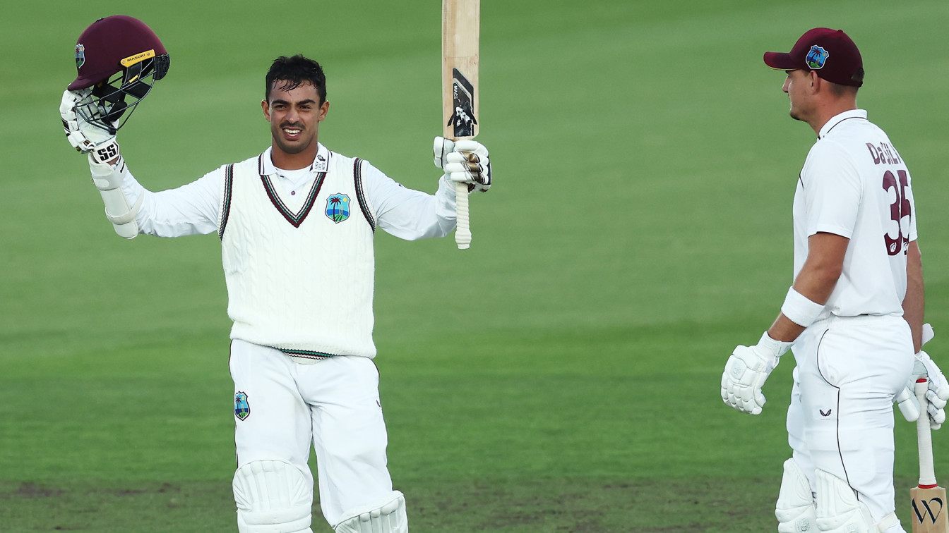 ZIM vs WI: Tagenarine Chanderpaul Sets a New Record with a Double Hundred, Breaking his Father Shivnarine's Long-Standing Mark.
