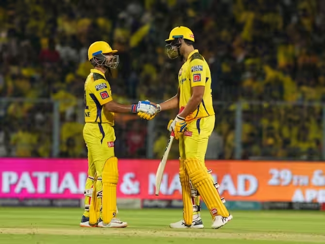 <p>KKR vs CSK, IPL 2023: CSK achieves their third-highest total in IPL history thanks to Ajinkya Rahane and Shivam Dube.</p>