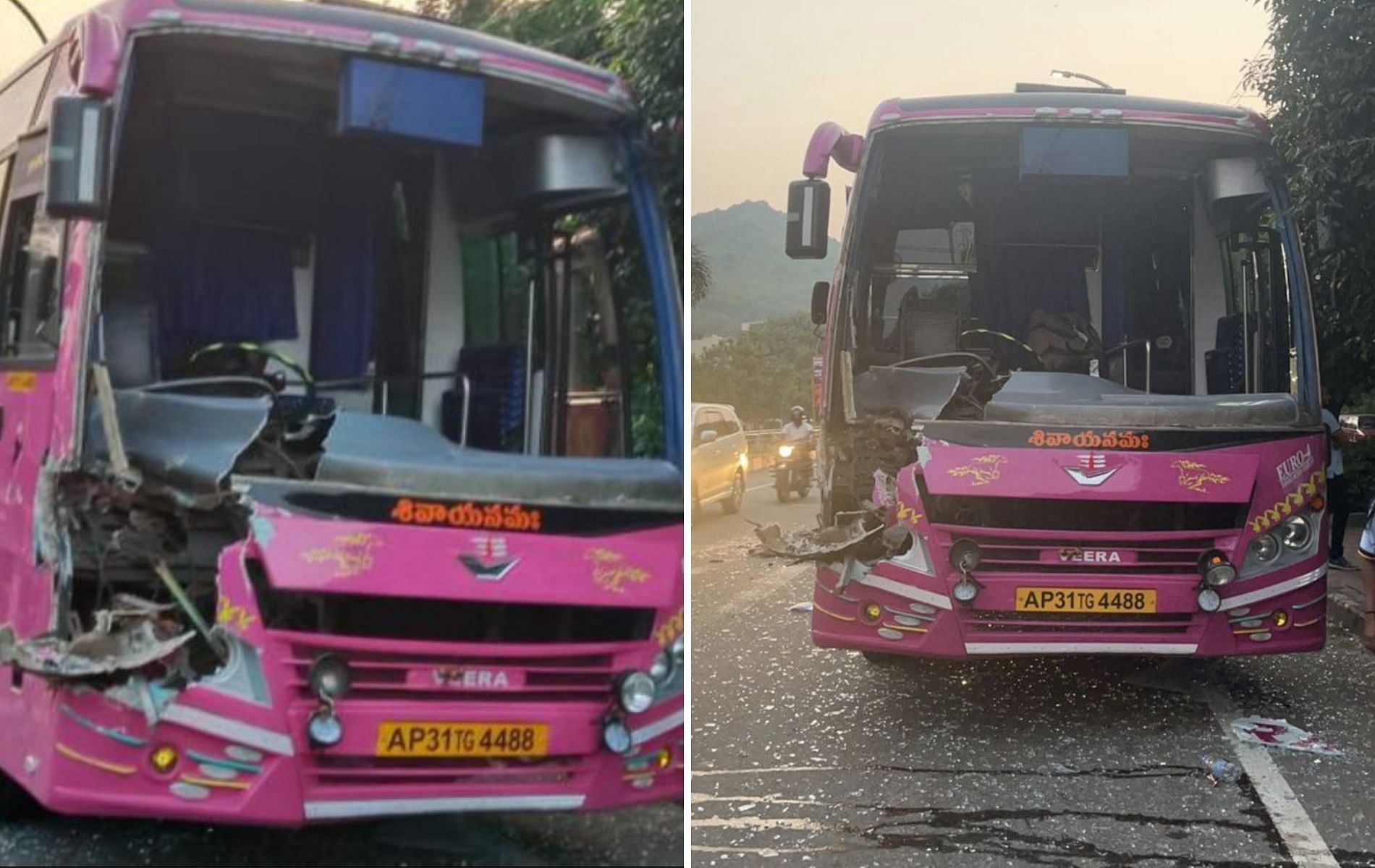 4 players and team manager injured as Baroda women's cricket team bus meets with an accident in Visakhapatnam