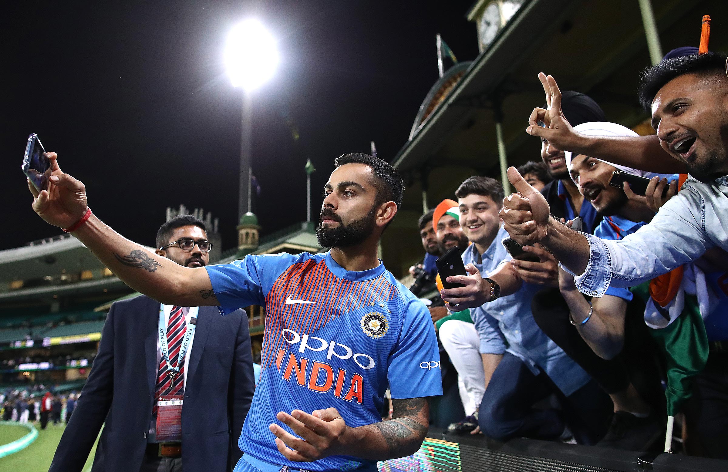 A sneak preview of the Virat Kohli show