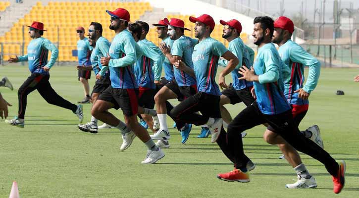 Afghanistan cricket team arrive