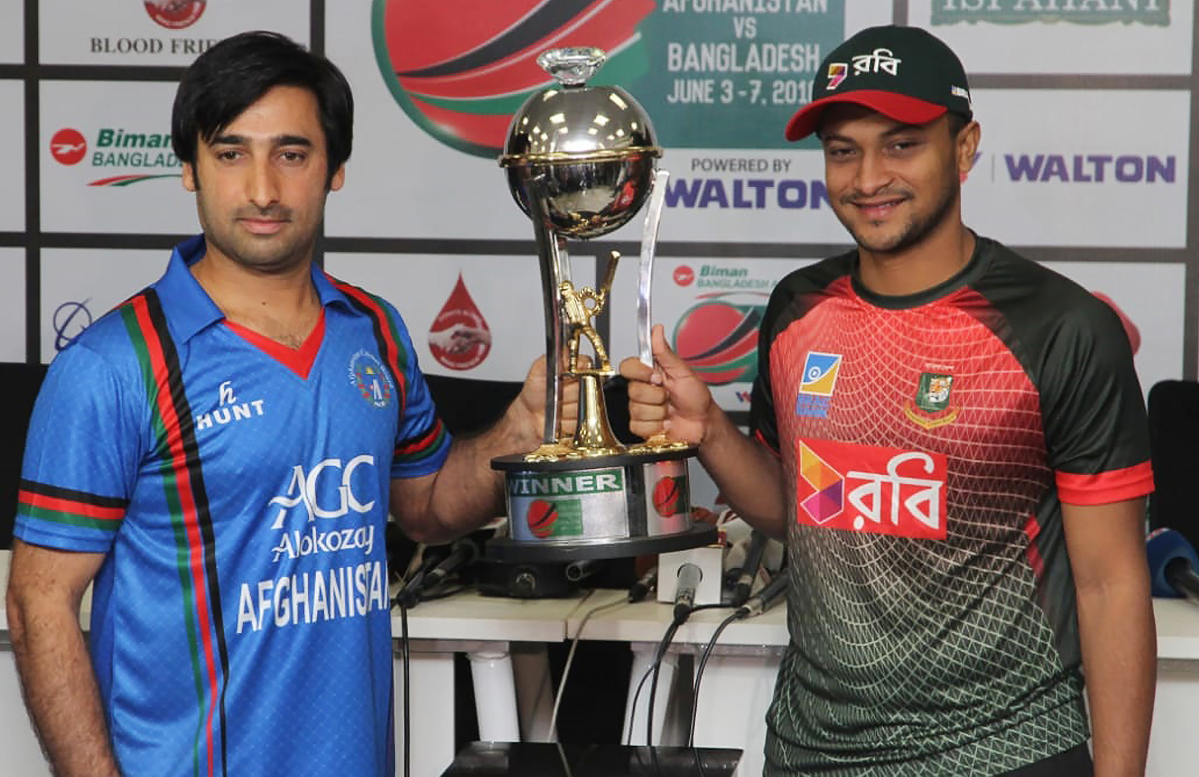 Afghanistan waltz to series-opening victory