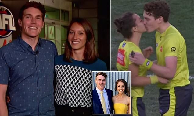 AFL umpire who proposed in the MCG uncovers the story behind the ring