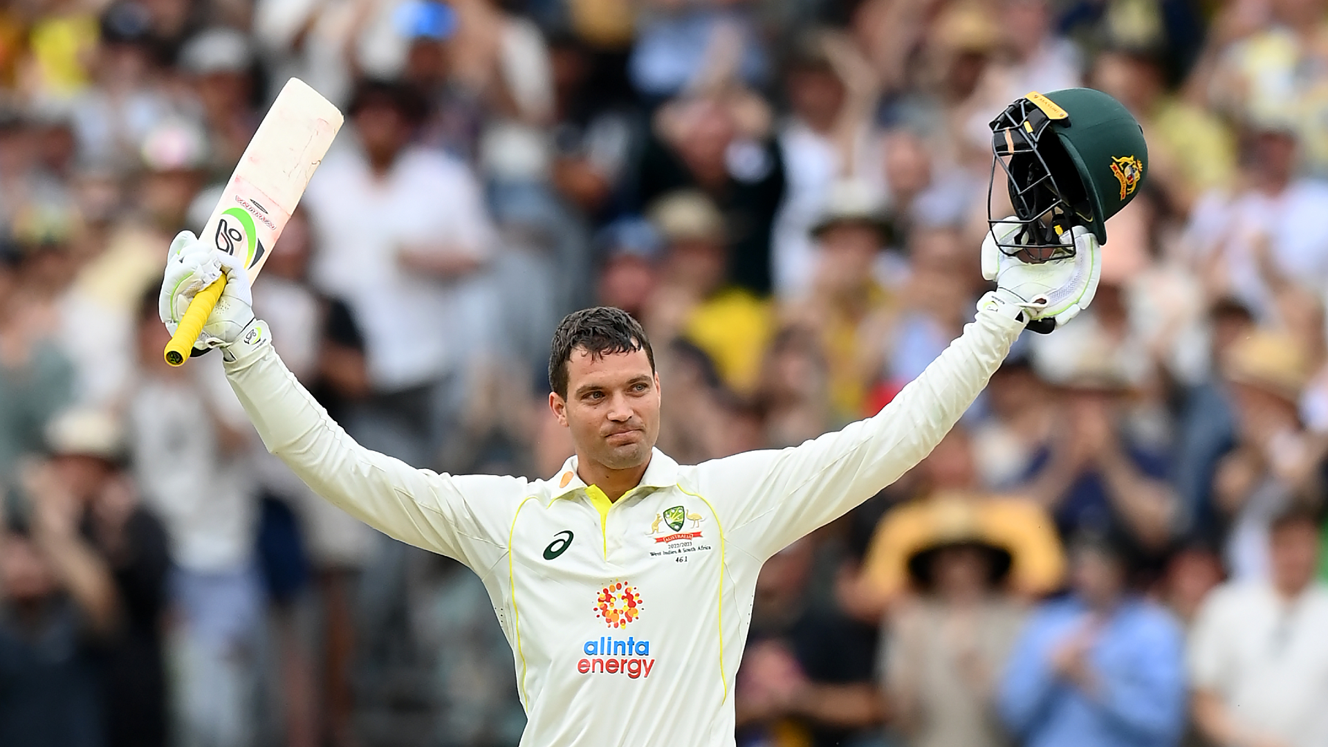Alex Carey's maiden Test century sees Australia pull away on day three