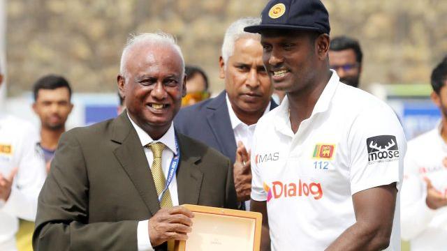 Angelo Mathews feted as he becomes sixth Sri Lankan to play 100 Tests - Firstcricket News, Firstpost