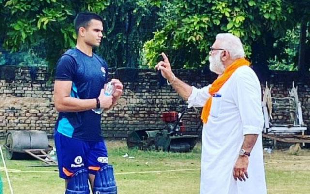 Arjun Tendulkar trains under Yograj Singh before making his debut for Goa