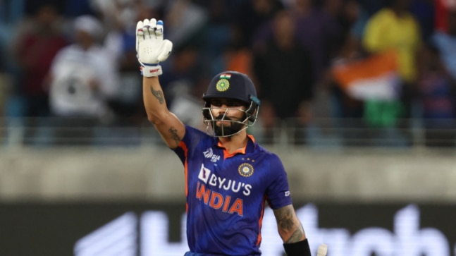 Asia Cup: Virat Kohli equals Rohit Sharma's record after 44-ball 59 not out vs Hong Kong 