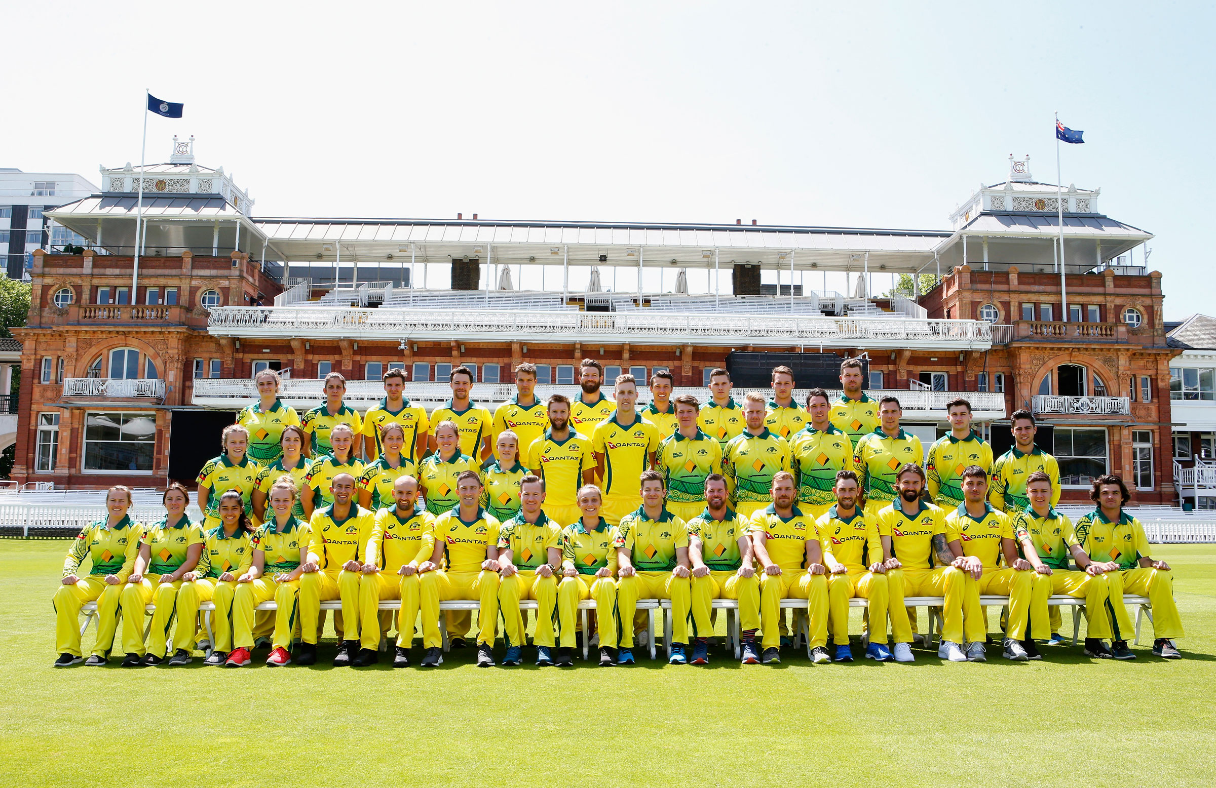 Aussie squads come together at Lord's