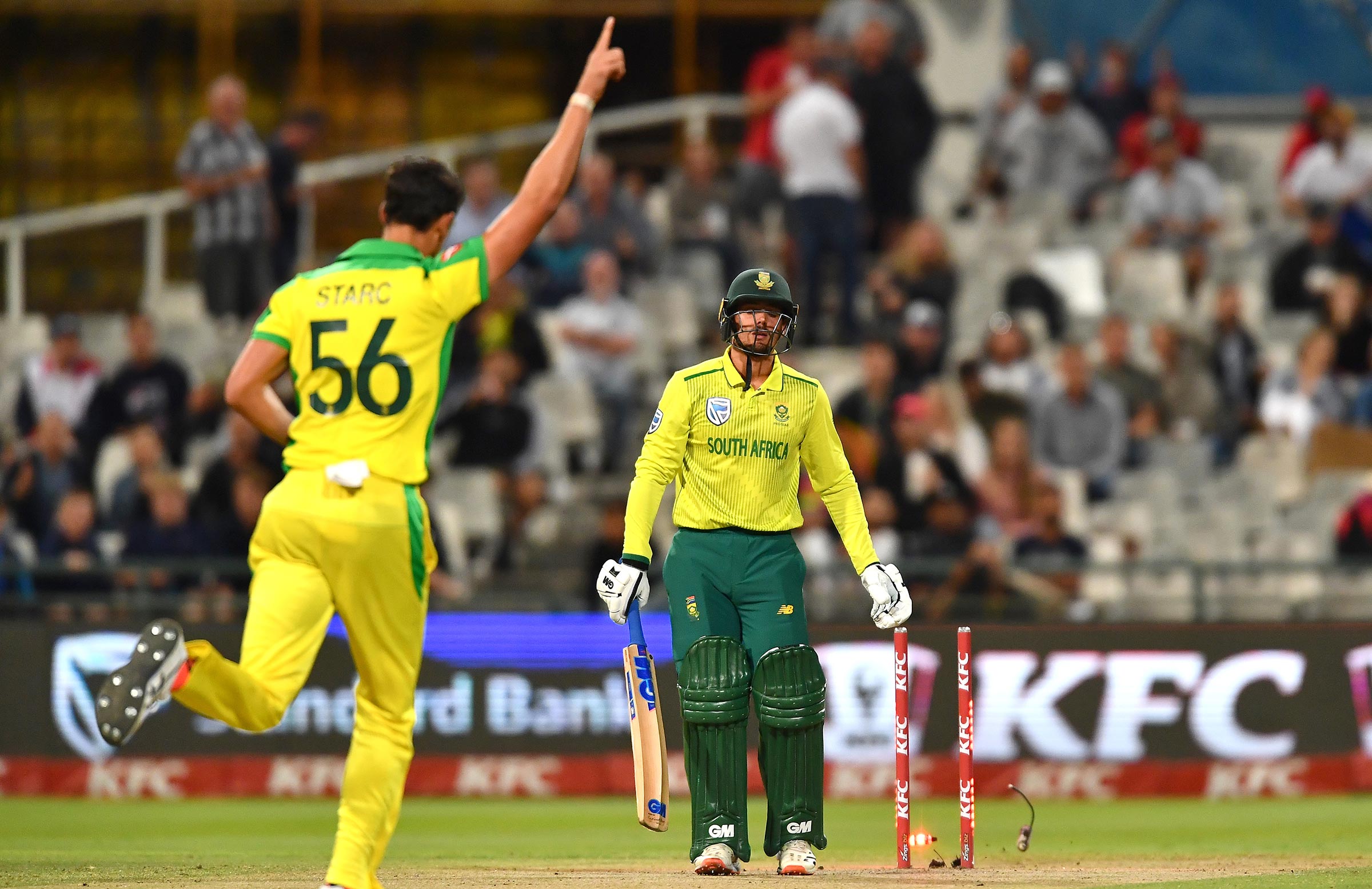 Australia demolish Proteas to win T20I series