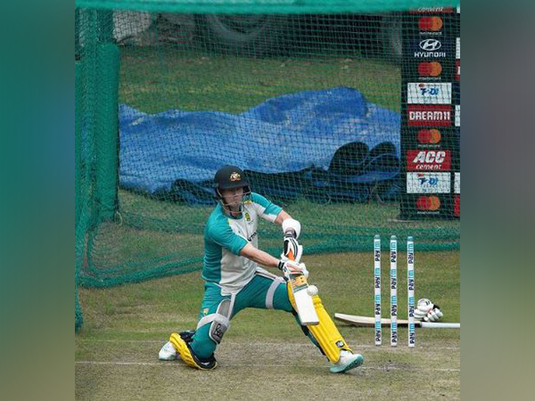 Australian team starts practice session ahead of first T20I against India in Mohali